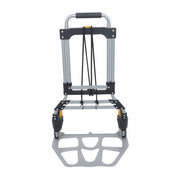 DURAFORCE 264Lb Capacity Alloy Steel Folding Trolley Heavy-Duty Luggage Trolley Cart