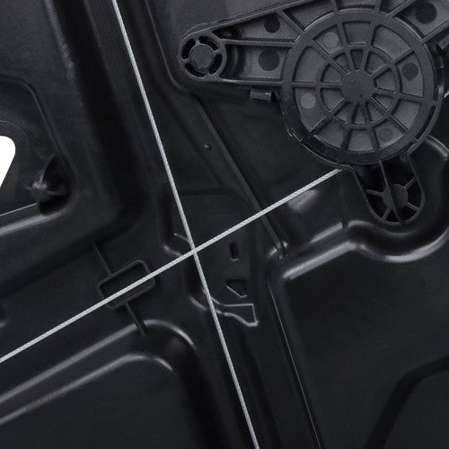 DURAFORCE Front Left Window Regulator w/ Panel For Chrysler 300 Dodge Charger 2011-2021