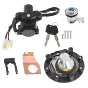 DURAFORCE Ignition Switch Lock Set Gas Cap & Key For Yamaha YZF R1 2004-2015