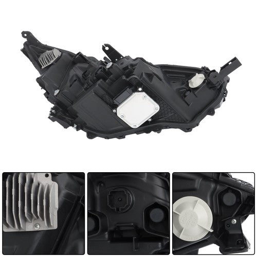 DURAFORCE High-spec Headlight Assembly Left/Driver Side For Toyota bZ4X 2023 2024 2025 LED