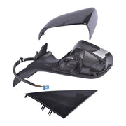 DURAFORCE Left Side Driver Side Mirror Power Folding Black For Tesla Model 3 M3 2017-2023
