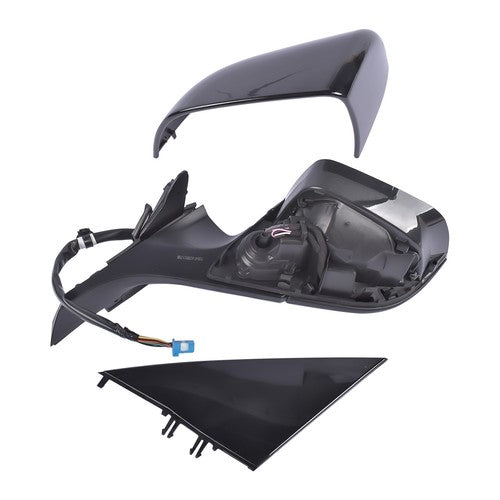 DURAFORCE Left Side Driver Side Mirror Power Folding Black For Tesla Model 3 M3 2017-2023
