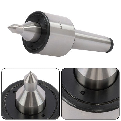 DURAFORCE New #4 4MT 0.000197" CNC Precision Long Spindle Lathe Live Center Morse Taper