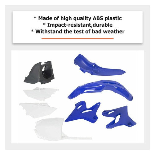 Restyle Plastics Kit Set 2018 Style Blue for Yamaha YZ125 YZ250 2002 2020