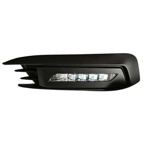 DURAFORCE Pair For 2016-2018 Honda Civic LED DRL Fog Light W/Turn Signal Lamp LH+RH