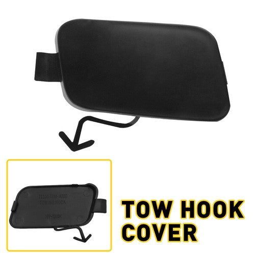 DURAFORCE 71104-T7M-H00 Front Bumper Tow Hook Cover Cap for Honda HR-V HRV 2019 2020 2021