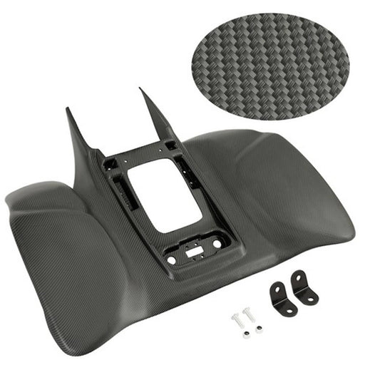DURAFORCE Rear Fender Carbon Fiber Printing ABS for Honda TRX400EX 1999 2007 2002 2003
