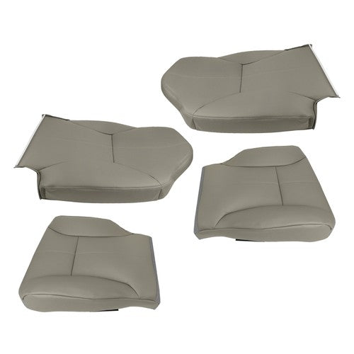 DURAFORCE LH+RH Bottom & Top Leather Seat Cover For Dodge Ram 1500 2500 3500 1998-2002 NEW