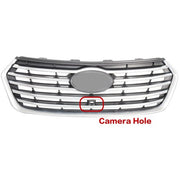 DURAFORCE 86350B8BB0 Front Upper Grille W/ Camera Hole for Hyundai Santa Fe XL 2017-2019