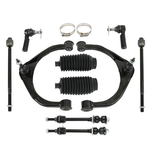 DURAFORCE For Ram 1500 11-12 4.7L/5.7L V8 Upper Control Arms Inner Outer Tierods 10PC 4x4