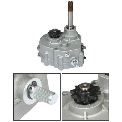DURAFORCE For 2HP - 13HP Engine 41P 10T or 12T TAV30 Go Kart Forward Reverse Gear Box US