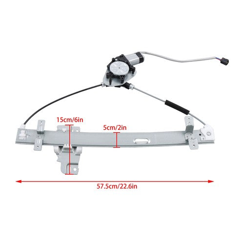 DURAFORCE 748-059 For Honda Passport 1998-2002 Front RH Window Regulator w/Motor 2 Pins