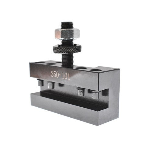 DURAFORCE 6Pcs AXA 250-100 Piston Quick Change Tool Post Holder Set For Lathe 6 - 12"