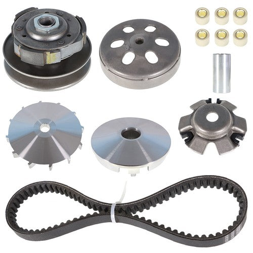 DURAFORCE For 150cc GY6 Scooter ATV UTV (Belt: 842-20-30) Transmission Rebuild Clutch Kit