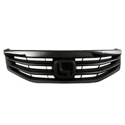DURAFORCE For 2011 2012 Honda Accord Front Bumper Upper Gloss Black Mesh Grill Grille