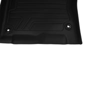 DURAFORCE 3Pcs Car Floor Mats for Honda Civic 2016-2021 All Weather Anti-Slip TPE Liners