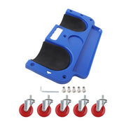 DURAFORCE Universal Rolling Knee Creeper Pad Foam Padded with Tool Tray & 5 Swivel Wheels