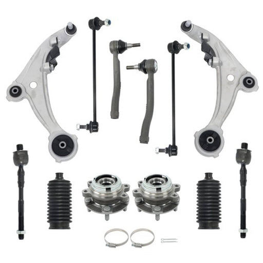 DURAFORCE For Nissan Altima L4 2.5L 12PCS Front Lower Control Arm Suspension Kit 513294