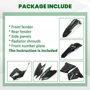 DURAFORCE Complete Plastics Kit Fairing Bodywork Set For Suzuki RM250 RM125 2001-2008