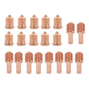 DURAFORCE 20pcs 220669 220671 Plasma Torch Electrodes Nozzle Tips10pcs Each *US shipping
