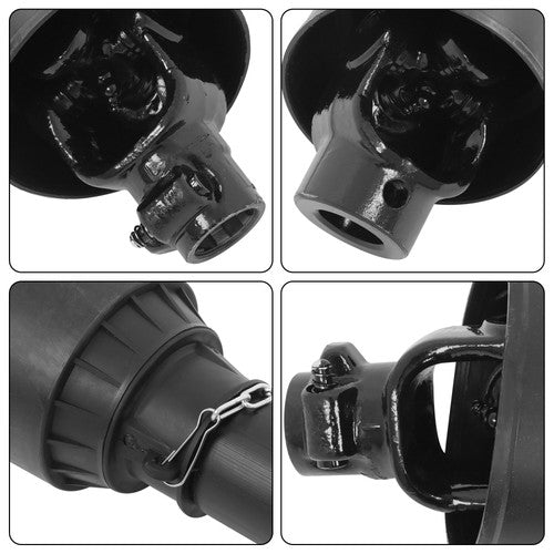 DURAFORCE PTO Shaft PTO Driveshaft for Tractor 1-3/8" Spline/Round Ends 30-39" New