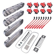 DURAFORCE Polished Valve Covers For Chevy GM LS Engines LS1 LS2 LS3 LS6 LS7 5.3 6.0 6.2L