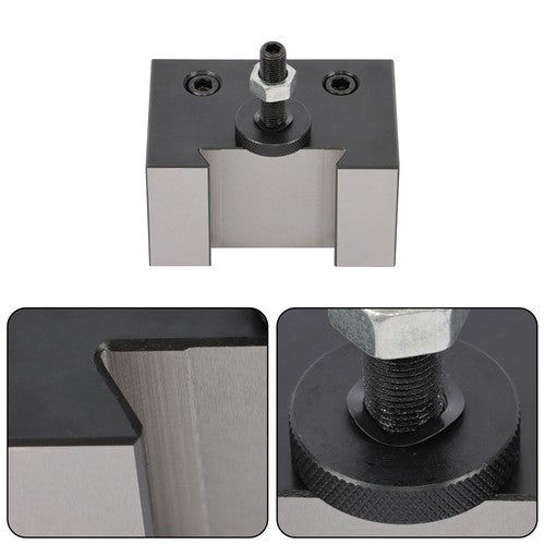 DURAFORCE 250-404 CA #4 QUICK CHANGE HEAVY DUTY BORING BAR TOOL POST HOLDER