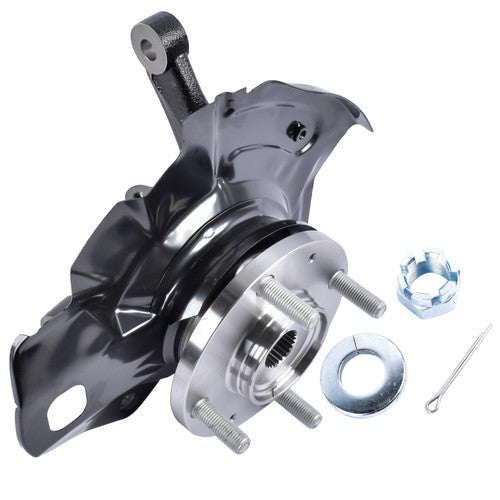 DURAFORCE Front Right Side Steering Knuckle Assembly for Hyundai Elantra 2001-2006 2.0L