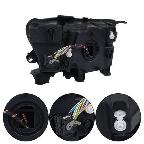 DURAFORCE Left w/Animation w/o Leveling Headlight LED DRL For 21-22 Jeep Grand Cherokee