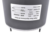 DURAFORCE 1/8 HP 230 V Condenser Fan Motor 825 RPM Speed Copper with Capacitor MOT12215