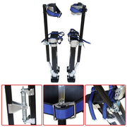 DURAFORCE 15" - 23" Adjustable Drywall Stilts Painters Walking Finishing Tools Black