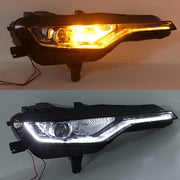 DURAFORCE Front Headlight For Chevrolet Camaro SS 1SS RS 2019-24 RH Single Clear Lens LED