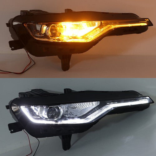 DURAFORCE Front Headlight For Chevrolet Camaro SS 1SS RS 2019-24 RH Single Clear Lens LED