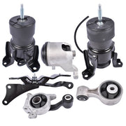 DURAFORCE 6Pcs Engine Motor & Trans Mount Set for Nissan Maxima 3.5L 2009-2014 Auto Trans