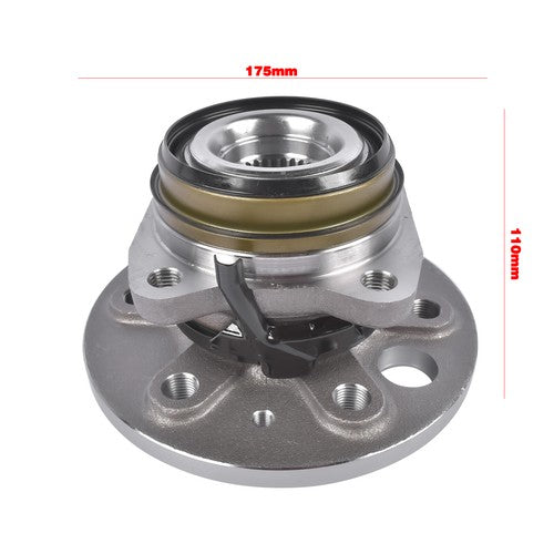 DURAFORCE Rear Wheel Hub & Bearing Assembly for Mercedes Benz Dodge Freightliner Sprinter