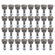 DURAFORCE Aftermarket Stump Grinder Teeth Compatible For Vermeer Yellow Jacket 32 PACK