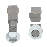 DURAFORCE 10Pcs Threaded Stump Grinder Teeth For Bradco Shaver Ashland Baumalight 2-7/8"