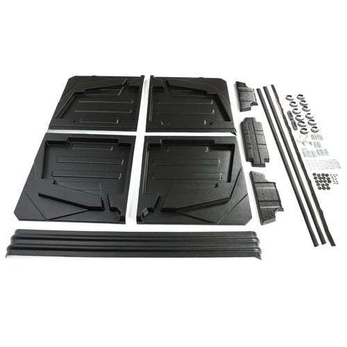 DURAFORCE For Polaris Ranger Crew 800 Hard Top Black ABS 4 Pieces Roof 2010-2014