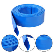 DURAFORCE 2" x 50FT Irrigation Discharge PVC Hose with Two Hose Collets For Swimming Pool