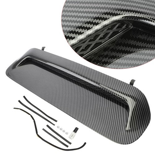 DURAFORCE Hood Air Scoop Bulge Kit Carbon Fiber Printing for Toyota 4Runner PRO 2010 2022