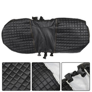 DURAFORCE Black Front And Rear Seat Covers 4Pcs For EZGO Medalist TXT Golf Carts 1994-2013