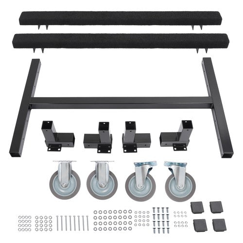 23x17 1400lbs Capacity Watercraft Dolly Boat Jet Ski Stand Storage Cart