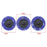 DURAFORCE 50 Pcs 2 inch Sanding Discs, Quick Change Grinding Disc,36/60/80 Grit Mix Set