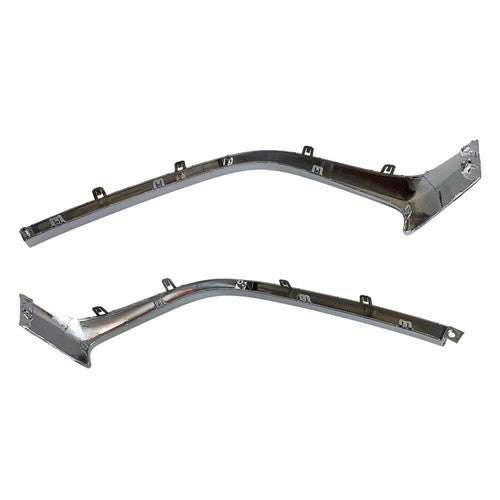 DURAFORCE Lower Grille Molding Set Chrome For 2017-2018 Mazda 3 MA1214106 BANE507K1
