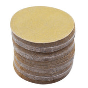 DURAFORCE 100 Pack 5 Inch 240 Grit Hook Loop Pads Sanding Discs NO-Hole Sand Paper