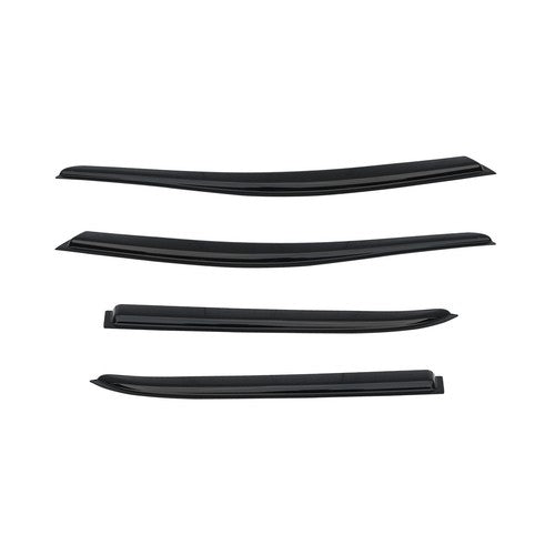 DURAFORCE Overlay Fit 2003-2007 Honda Accord Sedan Window Trim Visors Rain Guard Deflector