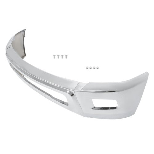 DURAFORCE Chrome Split Front Bumper Without Sensor Hole For Dodge RAM 2500 3500 2010-2018