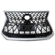 DURAFORCE For 2016-2021 Lexus LX570 Luxury Grill Front Upper Grille Chrome Black NEW Style