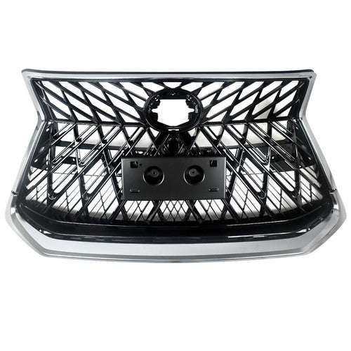 DURAFORCE For 2016-2021 Lexus LX570 Luxury Grill Front Upper Grille Chrome Black NEW Style