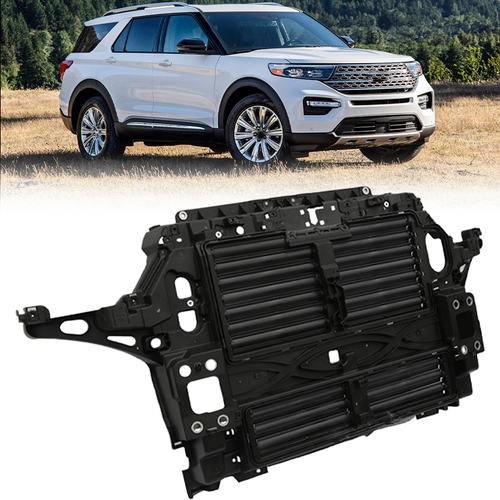 DURAFORCE For 2020 2021-2023 Ford Explorer Front Radiator Support Panel Air Shutter Grille